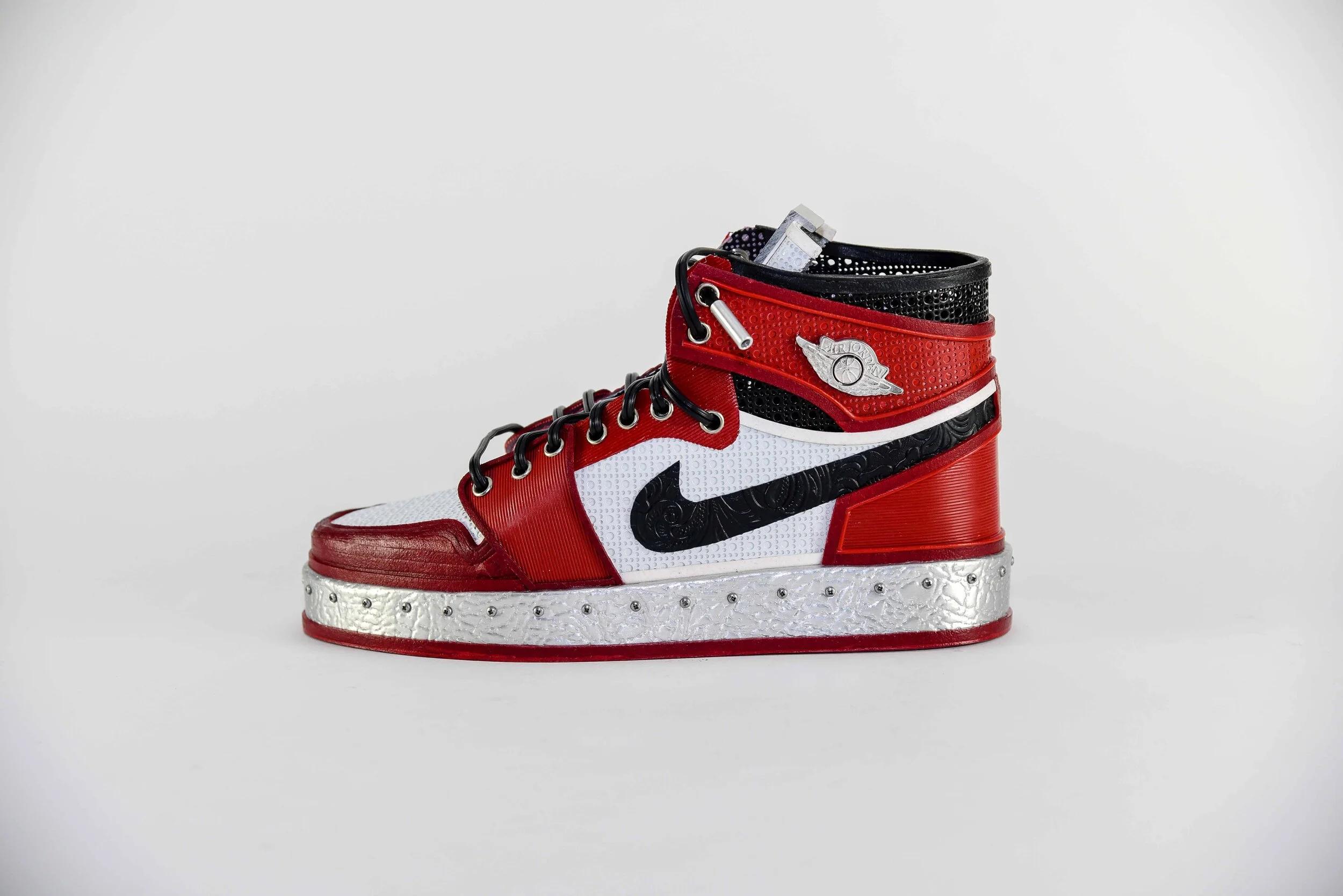 Upcycled Air Jordan 1 Sculpture Gabriel Dishaw